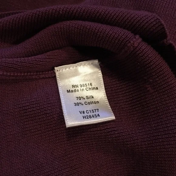 Coldwater Creek Mock Turtleneck Sweater - Picture 3 of 5